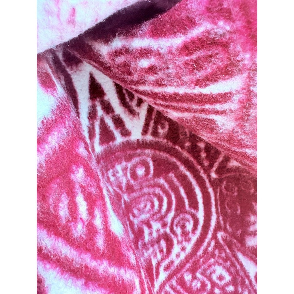 One Size Poncho Burgundy Red With White Hand Made In‎ México Aztec Calendar - Picture 10 of 11